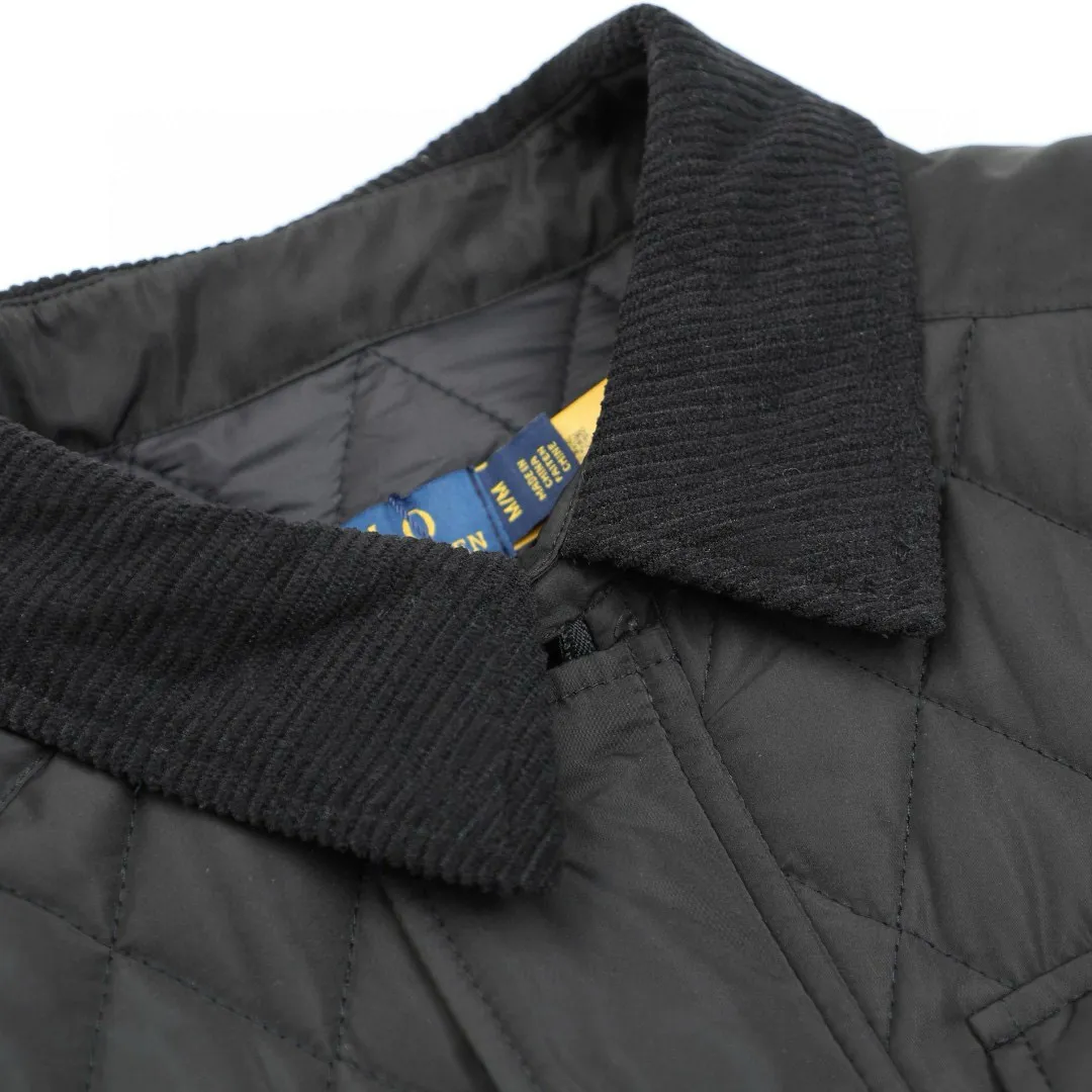 P360 Style No.: G334 Ralph Lauren New Logo Diamond Plaid Old Money Style Jacket Casual Couple Small Cotton Clothes 1️⃣Selected high-quality high-elastic cotton, the inner and outer integrated quilting process is moderately thin and thick, and the encrypted high-quality quilting threads make the fabrics integrated! 2️⃣The workmanship details are perfectly controlled, the sleeves and shoulders are exquisitely embroidered with patches and small labels, the corduroy color-blocked lapels, and the multi-pocket design show off the details and highlight your personality! The version is simple but not simple! 3️⃣It is very youthful and energetic, and can be easily worn by both men and women. It is very in line with the fashion aesthetic concepts of today's young people! 4️⃣A full set of customized accessories, complete with three standards, same style for men and women, a must-have for couples! Color: black Size: S, M, L, XL